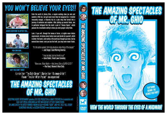 The Amazing Spectacles of Mr. Ghio DVD